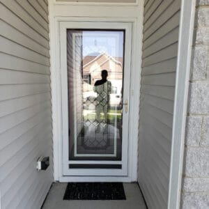 White Storm Door